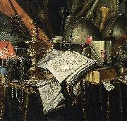 Evert Collier Vanitas Still-Life oil painting